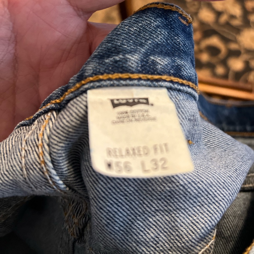 Men’s Levi’s Relaxed fit 540s jeans sz. 56/30. Has been hemmed to 30”inseam. NWT - Picture 2 of 5